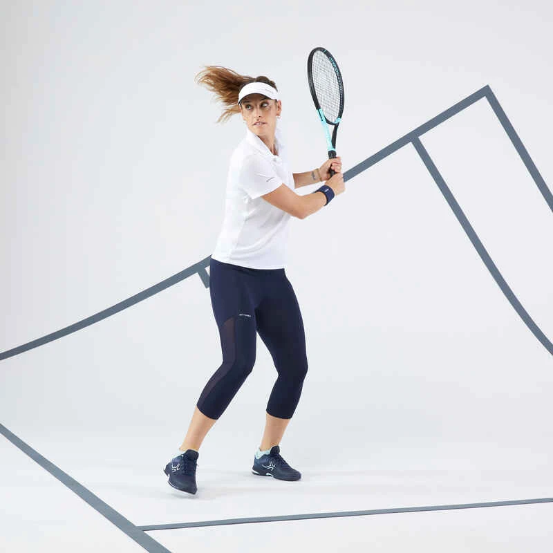 Artengo Polo Tennis Dry Femme - Essentiel 100 Blanc 2 Artengo Polo Tennis Dry Femme - Essentiel 100 Blanc – Image 2