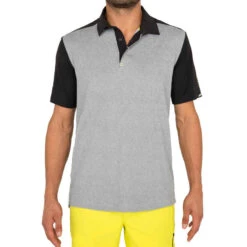 Tribord Polo Manches Courtes De Voile Homme Race 500 Gris Chiné 9 Tribord Polo Manches Courtes De Voile Homme Race 500 Gris Chiné -Magasin De Vêtements De Sport polo manches courtes de voile homme race 500 gris chine 2