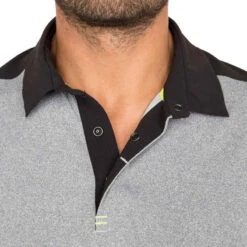 Tribord Polo Manches Courtes De Voile Homme Race 500 Gris Chiné 11 Tribord Polo Manches Courtes De Voile Homme Race 500 Gris Chiné -Magasin De Vêtements De Sport polo manches courtes de voile homme race 500 gris chine 4