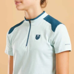 Polo Manches Courtes équitation Enfant 500 Vert Clair Et Vert Pétrole 8 Polo Manches Courtes équitation Enfant 500 Vert Clair Et Vert Pétrole -Magasin De Vêtements De Sport polo manches courtes equitation enfant 500 prune et bleu 2