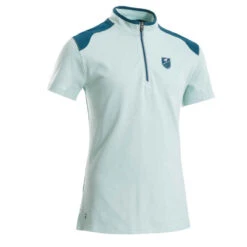 Polo Manches Courtes équitation Enfant 500 Vert Clair Et Vert Pétrole 9 Polo Manches Courtes équitation Enfant 500 Vert Clair Et Vert Pétrole -Magasin De Vêtements De Sport polo manches courtes equitation enfant 500 prune et bleu 3