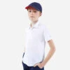 Artengo Polo De Tennis Enfant - TPO100 Blanc