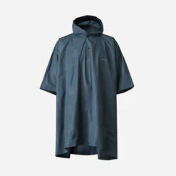 Poncho De Pluie De Randonnée - FORCLAZ MT 50 - 10L - GRIS