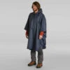 Poncho Pluie De Randonnée - FORCLAZ MT 100 BLEU 30L
