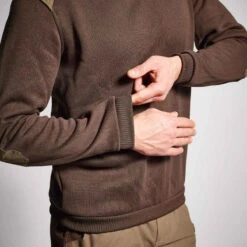 PULL 500 MARRON 10 PULL 500 MARRON -Magasin De Vêtements De Sport pull 500 marron 4