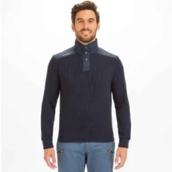 Tribord Pull Marin Homme SAILING 100 Navy -Magasin De Vêtements De Sport pull marin homme sailing 100 navy 3