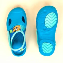 Chaussure Sabot Piscine Bébé CLOG 500Tiger Bleu -Magasin De Vêtements De Sport sabots de piscine garcon clog 100 panda bleu 3