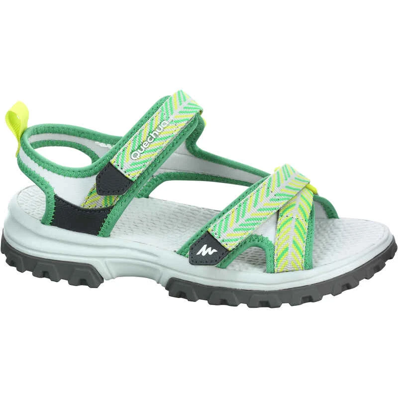 Quechua Sandales De Randonnée MH120 TW Jaunes - Enfant - 28 AU 39 1 Quechua Sandales De Randonnée MH120 TW Jaunes - Enfant - 28 AU 39