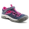 Quechua Sandales De Randonnée MH150 TW Bleues Rose - Enfant - 28 AU 39