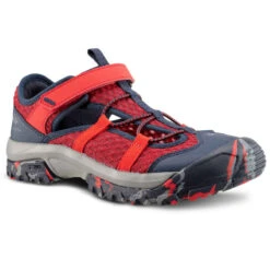 Quechua Sandales De Randonnée MH150 TW Rouges - Enfant - 28 AU 39
