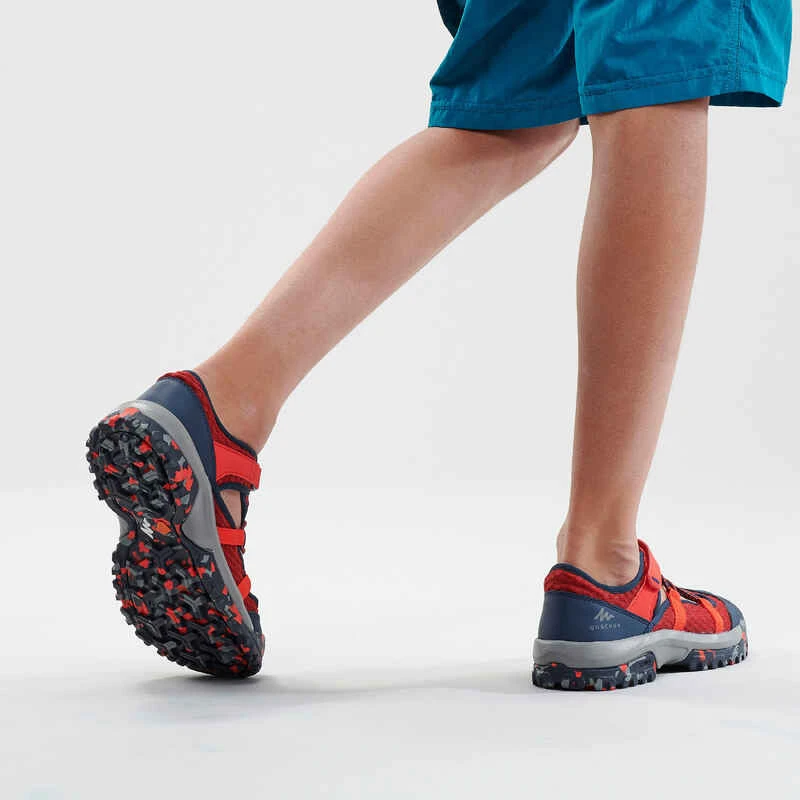 Quechua Sandales De Randonnée MH150 TW Rouges - Enfant - 28 AU 39 5 Quechua Sandales De Randonnée MH150 TW Rouges - Enfant - 28 AU 39 – Image 5