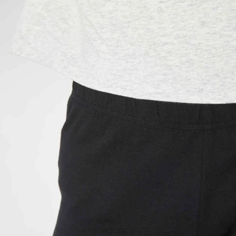 Short Fille Coton - Basique Noir 3 Short Fille Coton - Basique Noir – Image 3