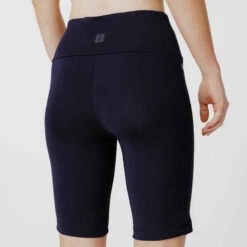 Kalenji Short Cycliste Running Gainant Femme - Run Dry 500 Support Bleu -Magasin De Vêtements De Sport short cycliste running gainant femme run dry 500 support bleu 3