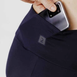 Kalenji Short Cycliste Running Gainant Femme - Run Dry 500 Support Bleu -Magasin De Vêtements De Sport short cycliste running gainant femme run dry 500 support bleu 4