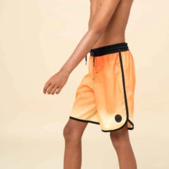 SHORT DE BAIN 500 ORANGE -Magasin De Vêtements De Sport short de bain 500 orange 6