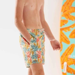 SHORT DE BAIN KAKI 15 SHORT DE BAIN KAKI -Magasin De Vêtements De Sport short de bain kaki 2