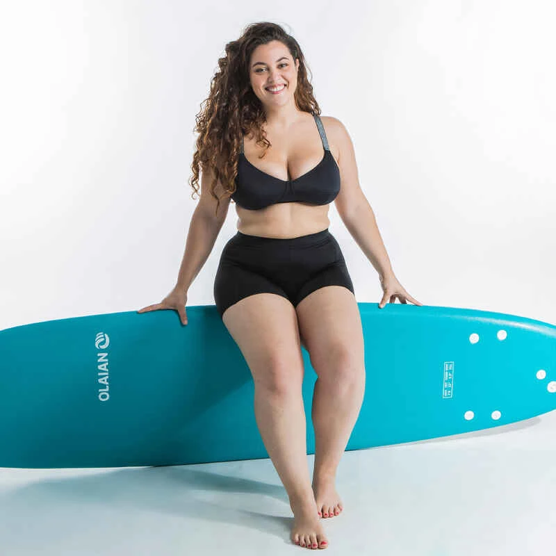 Short De Surf Femme REVA NOIR 2 Short De Surf Femme REVA NOIR – Image 2