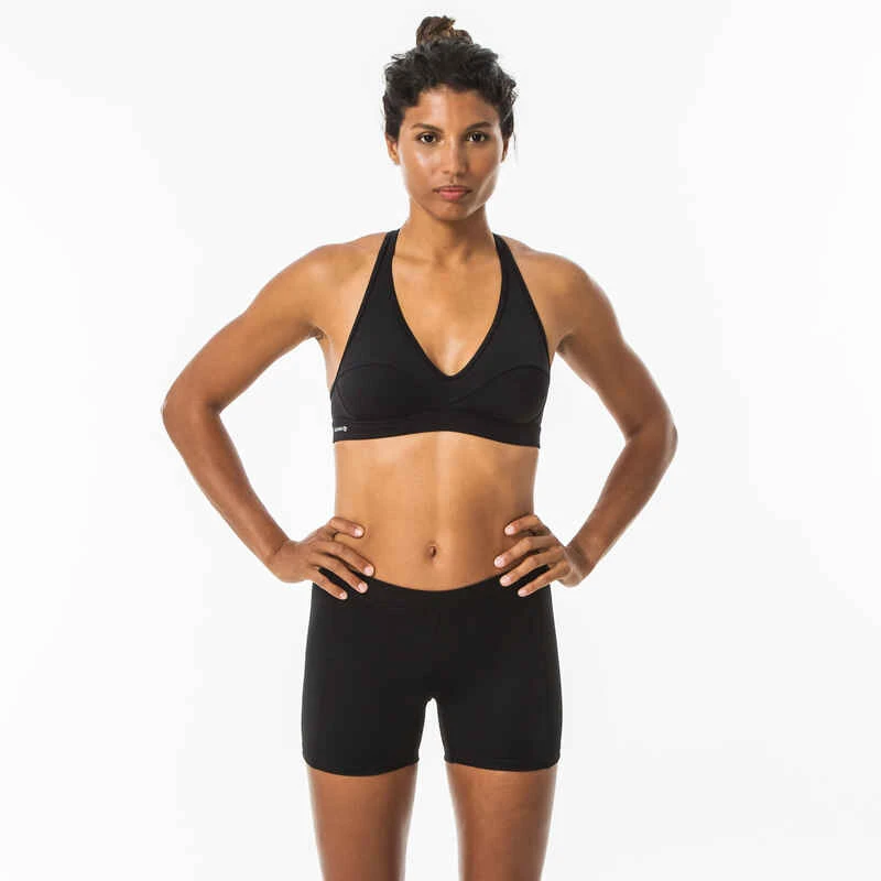 Short De Surf Femme REVA NOIR 3 Short De Surf Femme REVA NOIR – Image 3