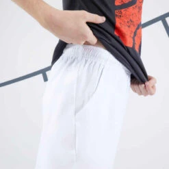 Artengo Short De Tennis Garcon - TSH100 Blanc -Magasin De Vêtements De Sport short de tennis 100 enfant artengo blanc 3