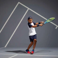 Artengo Short De Tennis Garcon - TSH500 Bleu Marine