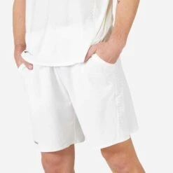 SHORT DE TENNIS HOMME - ARTENGO DRY+ BLANC CASSE -Magasin De Vêtements De Sport short de tennis homme tsh 900 light noir 3