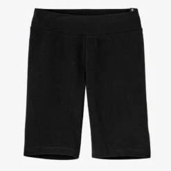 Short Cycliste Fitness Femme - 500 Noir -Magasin De Vêtements De Sport short fitness femme coton slim sans poche 500 noir cycliste 5