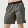 Kalenji Short Running Respirant Homme - Dry+ Olive Noire