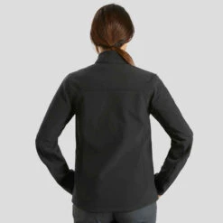 Softshell Chaude Coupe Vent De Trek Montagne - TREK 100 WINDWARM Noir Femme 9 Softshell Chaude Coupe Vent De Trek Montagne - TREK 100 WINDWARM Noir Femme -Magasin De Vêtements De Sport softshell chaude coupe vent de trek montagne trek 100 windwarm noir femme 3