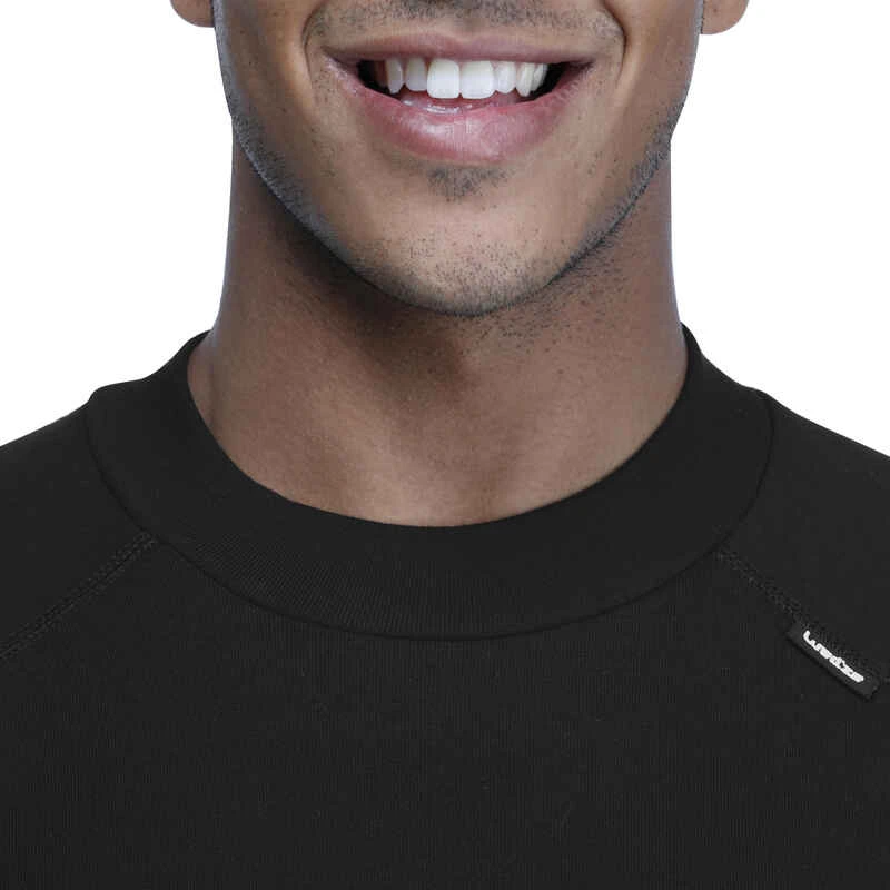 WEDZE Sous-vêtement De Ski Homme 100 Haut Noir 6 WEDZE Sous-vêtement De Ski Homme 100 Haut Noir – Image 6