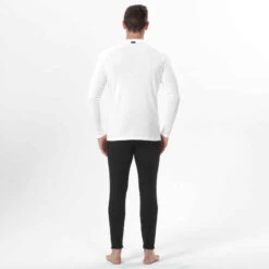 WEDZE Sous-vêtement De Ski Homme - BL 100 Haut - Blanc -Magasin De Vêtements De Sport sous vetement de ski homme haut 100 blanc 2