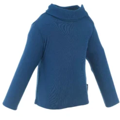 WEDZE Sous-vêtement Haut De Ski / Luge Bébé Simple Warm Bleu Marine