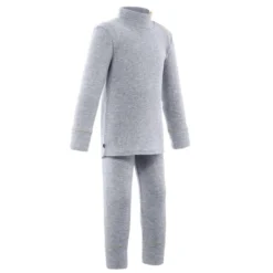 WEDZE Sous-vêtement Haut, Sous Pull Ski Bébé -WARM Gris -Magasin De Vêtements De Sport sous vetement haut sous pull ski bebe warm gris 6