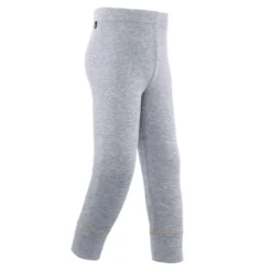 WEDZE Sous Vêtement Pantalon, Legging Ski Bébé - WARM Gris