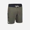 Surf Boardshort Standard 500 Patch Kaki