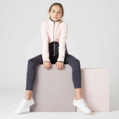 Survêtement Enfant Synthétique Respirant - S500 Gris Foncé Et Rose