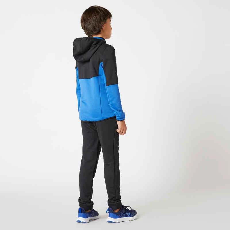 Survêtement Enfant Synthétique Respirant - S500 Bleu Et Noir 2 Survêtement Enfant Synthétique Respirant - S500 Bleu Et Noir – Image 2