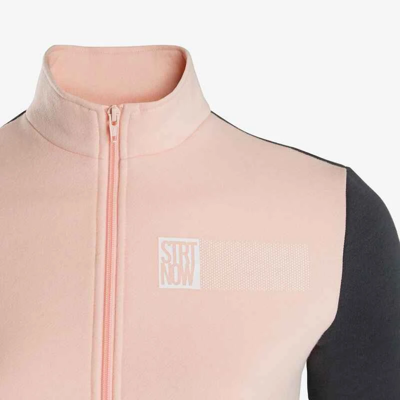 Survêtement Ensemble Chaud 100 Fille GYM ENFANT Rose Clair/gris Warmy Zip 5 Survêtement Ensemble Chaud 100 Fille GYM ENFANT Rose Clair/gris Warmy Zip – Image 5