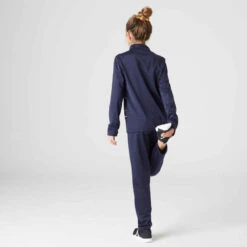 Survêtement Enfant Synthétique Respirant - Gym'y Bleu Avec Imprimé 9 Survêtement Enfant Synthétique Respirant - Gym'y Bleu Avec Imprimé -Magasin De Vêtements De Sport survetement gym y chaud synthetique respirant s500 fille gym enfant rose 2