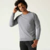 Sweat Fitness Homme - Crew 100 Gris Schiste