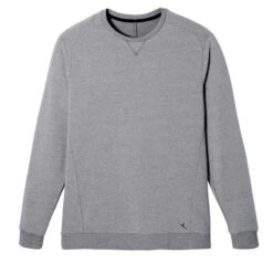 Sweat Fitness Homme - Crew 100 Gris Schiste 12 Sweat Fitness Homme - Crew 100 Gris Schiste -Magasin De Vêtements De Sport sweat 120 homme gris clair chine 4