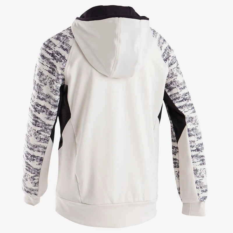 Sweat Capuche Chaud, Synthétique Respirant S500 Garçon GYM ENFANT Beige 3 Sweat Capuche Chaud, Synthétique Respirant S500 Garçon GYM ENFANT Beige – Image 3