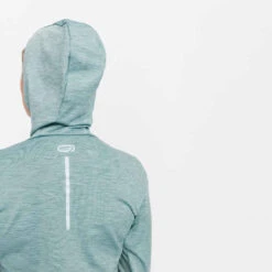 Kalenji Sweat Running à Capuche Femme - Warm Vert 14 Kalenji Sweat Running à Capuche Femme - Warm Vert -Magasin De Vêtements De Sport sweat capuche running run warm noir femme 5