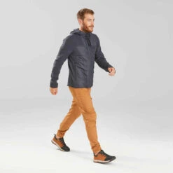 Quechua Sweat à Capuche De Randonnée - NH100 Hybride - Homme -Magasin De Vêtements De Sport sweat de randonnee nature nh100 hybride homme 2