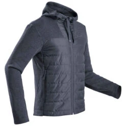 Quechua Sweat à Capuche De Randonnée - NH100 Hybride - Homme