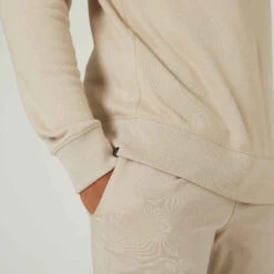 Sweat Crew Fitness Homme - 500 Essentials Lin 13 Sweat Crew Fitness Homme - 500 Essentials Lin -Magasin De Vêtements De Sport sweat fitness droit homme col rond essentiel noir 3