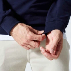 Sweat Fitness Homme - 100 Bleu Foncé -Magasin De Vêtements De Sport sweat fitness homme 100 bleu fonce 3