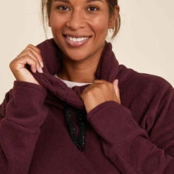 SWEAT YOGA FEMME RELAXATION POLAIRE BORDEAUX 10 SWEAT YOGA FEMME RELAXATION POLAIRE BORDEAUX -Magasin De Vêtements De Sport sweat yoga femme relaxation polaire bordeaux 4