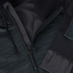 SWEAT ZIPPÉ A CAPUCHE DE RUNNING HOMME KALENJI WARM + NOIR -Magasin De Vêtements De Sport sweat zippe a capuche de running homme kalenji warm noir 7