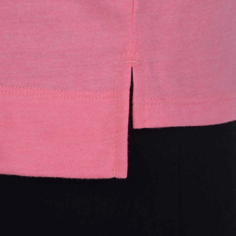 T-Shirt 500 Manches Longues Gym Fille Imprimé Rose Gris 8 T-Shirt 500 Manches Longues Gym Fille Imprimé Rose Gris – Image 8