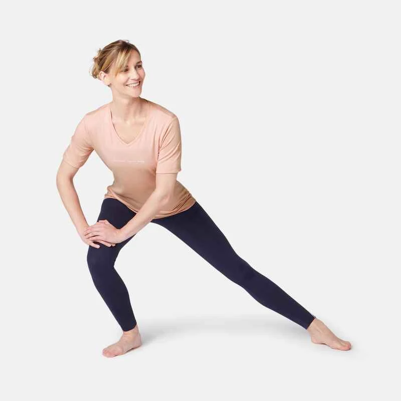 T-Shirt 510 Regular Pilates Gym Douce Femme Rose Printé 3 T-Shirt 510 Regular Pilates Gym Douce Femme Rose Printé – Image 3